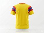 CAMISETA COLOMBIA RETRO MUNDIAL ITALIA 1990 - Imagen 2