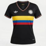 CAMISETA COLOMBIA CENTENARIO NEGRA DAMA