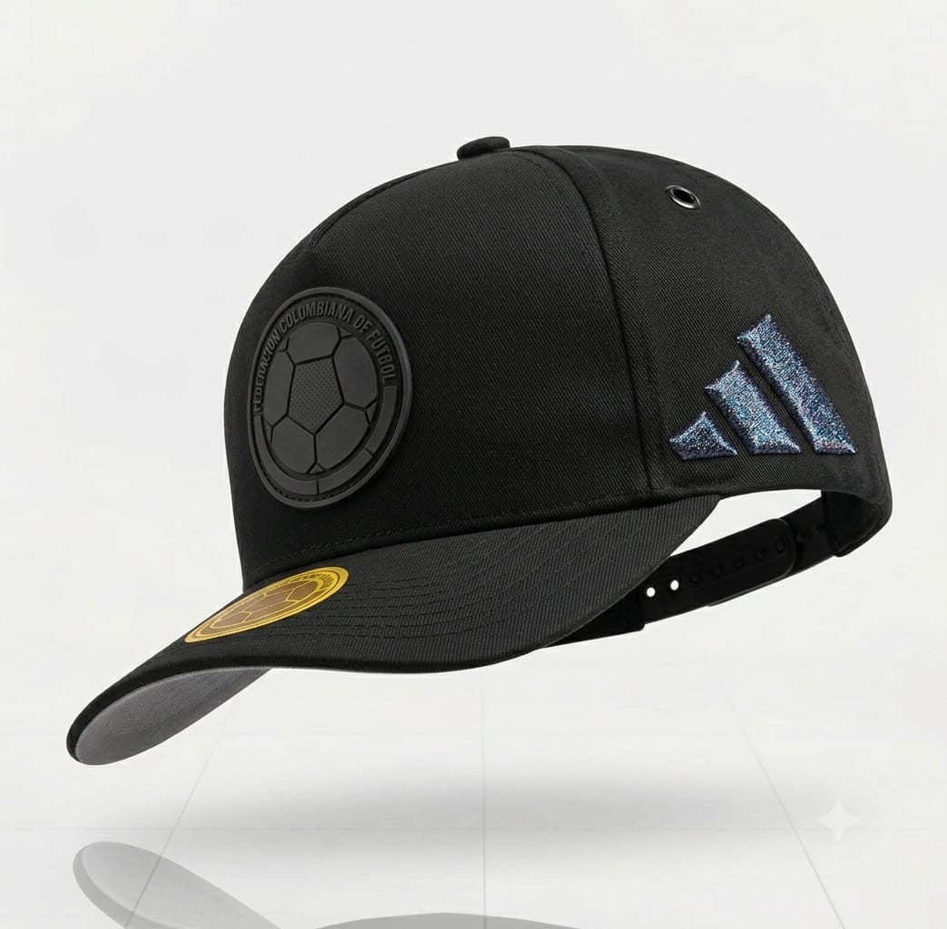 Gorra Colombia 1.1 Negra Gorra Colombia 1.1 Negra - Imagen 1