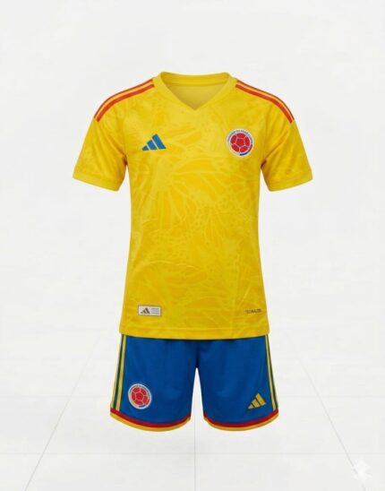Uniforme Colombia Amarillo Niño