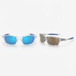 Gafas Ciclismo Brazo Azul Metálico