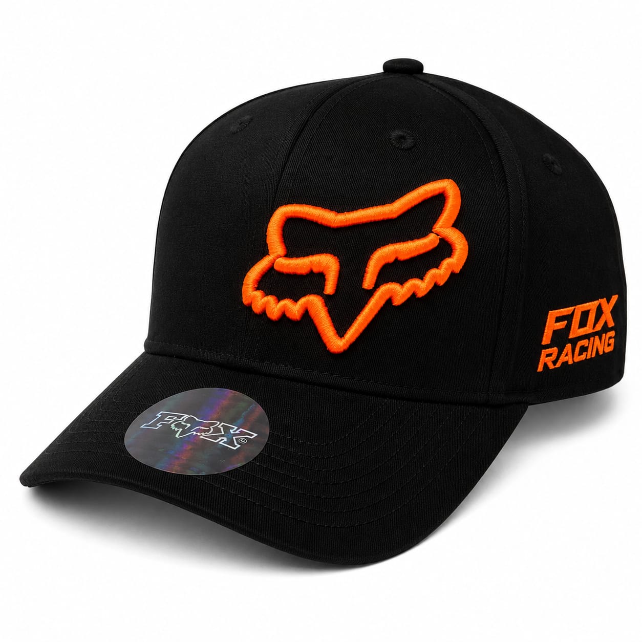 Gorra Deportiva Fox (1) Gorra Deportiva Fox Negra - Imagen 1