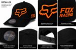 Gorra Deportiva Fox Negra - Imagen 2