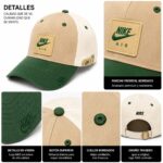 Gorra Nike Beige-Verde - Imagen 2