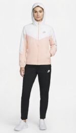 Sudadera T.4XL Negro-Rosa R.5168