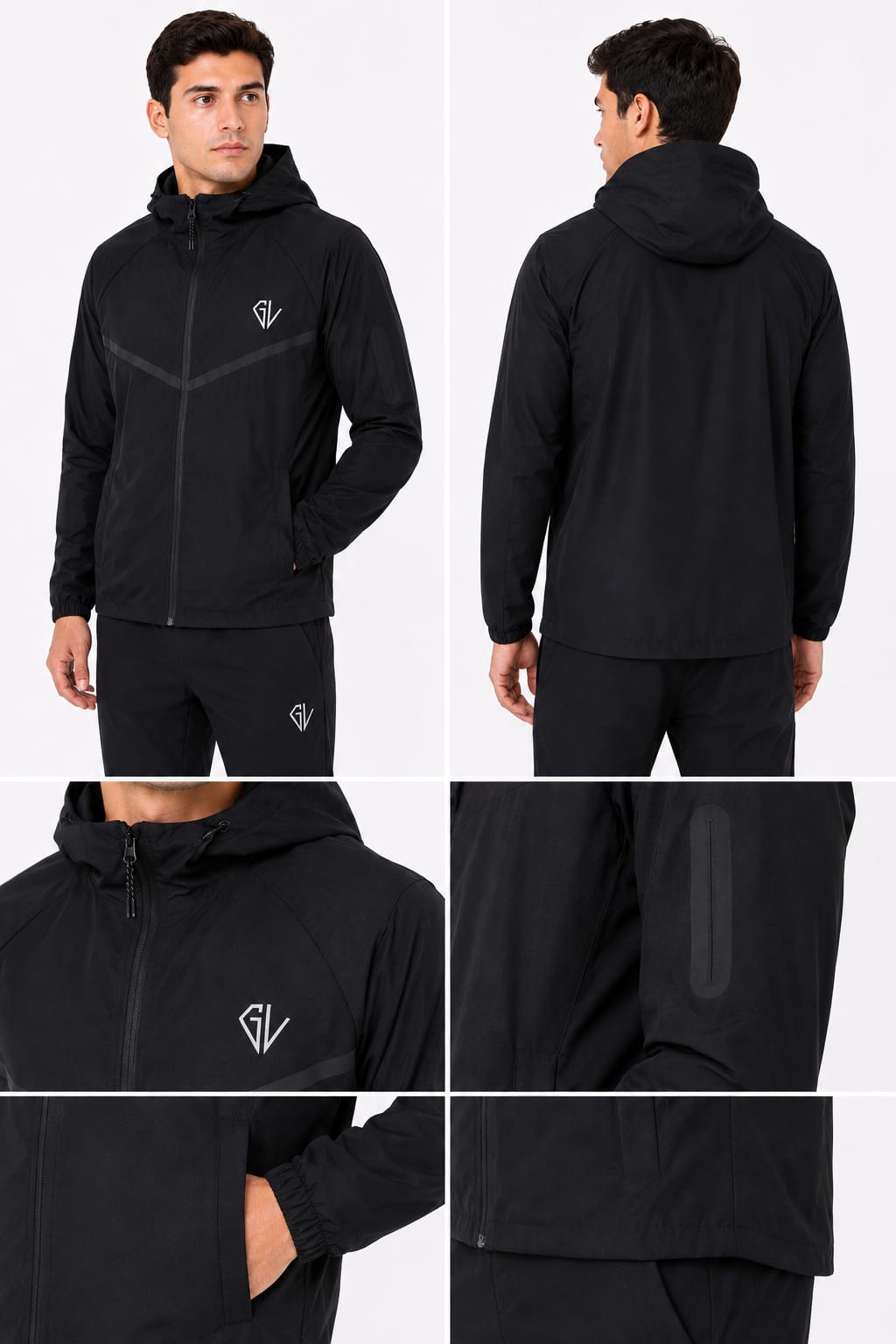 Sudadera Talla M Negra Giva R (2) Sudadera Talla M Negra Giva R.639 - Imagen 1