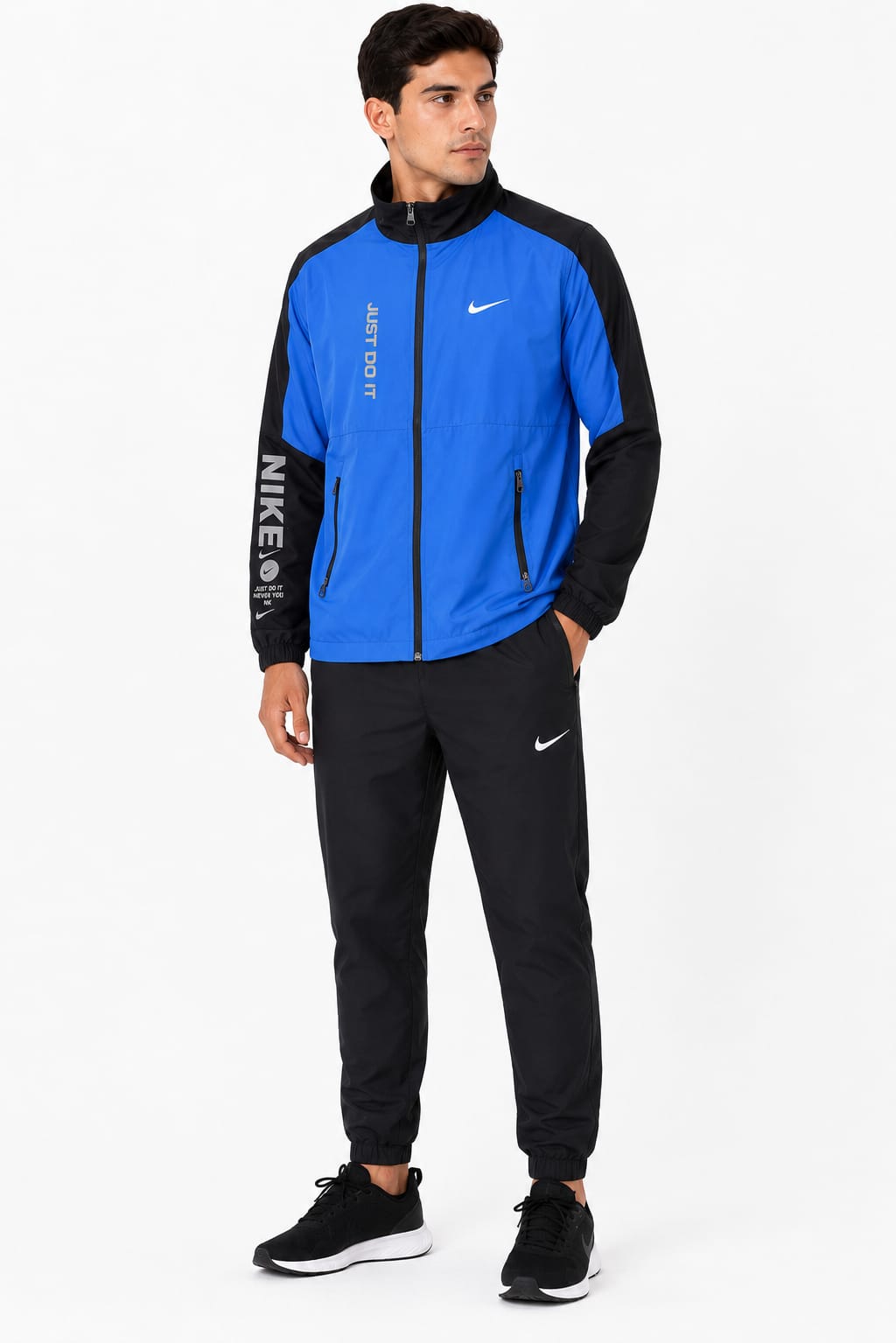 Sudadera impermeable T.M ref99099 (1) Sudadera Impermeable T.M Negro-Azul R.99099 - Imagen 1
