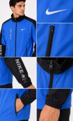 Sudadera Impermeable T.M Negro-Azul R.99099 - Imagen 2