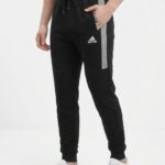 Sudadera Negra Jogger Caballero En Algodon