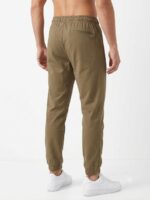 Sudadera Verde Militar Jogger Para Caballero - Imagen 2