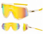 Gafas Ciclismo Brazo amarillo con Gafa Interna Removible