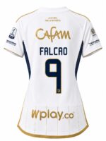 Camiseta Millonarios Blanco-Dorado Dama Visitante Temp. 2024-2025 - Imagen 2
