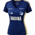 Camiseta Millonarios Azul Oscura Dama Temp. 2024