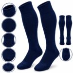 Media Fútbol ⚽ Azul Oscuro Talla Grande (37-41)