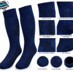 Media Fútbol ⚽ Azul Oscuro Talla Pequeña