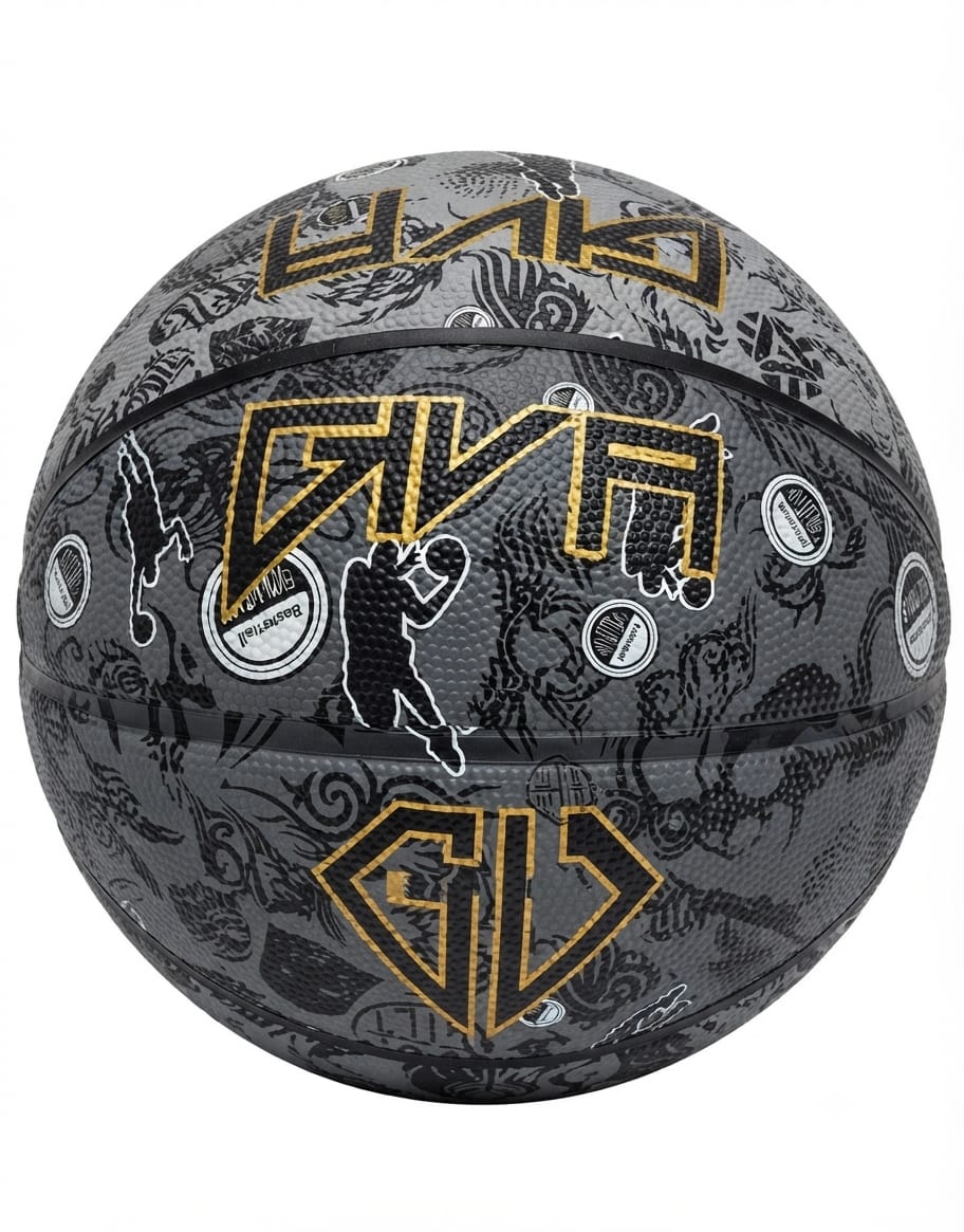Balón Baloncesto Giva Gris # 7 Balón Baloncesto Giva Gris # 7 - Imagen 1