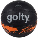 Balón Baloncesto Golty Negro-Naranja  # 5