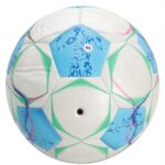 Balón Futbol Blanco-Azul Cielo # 5