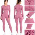 Conjunto/Set Rosado Largo  L-XL