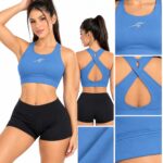 Top Deportivo Azul Claro Under-Fit Talla L