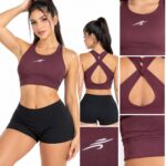 Top Deportivo Vinotinto Under-Fit Talla S